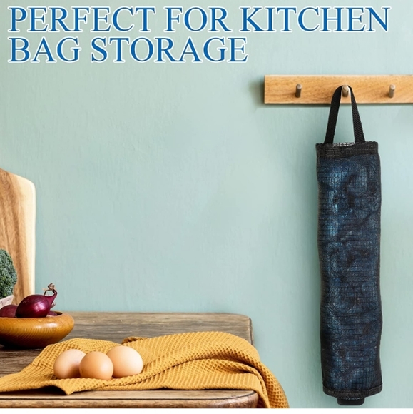 NEW 2 Pack Large Grocery Bag Dispensible Hanging Storage Containers - Picture 4 of 6